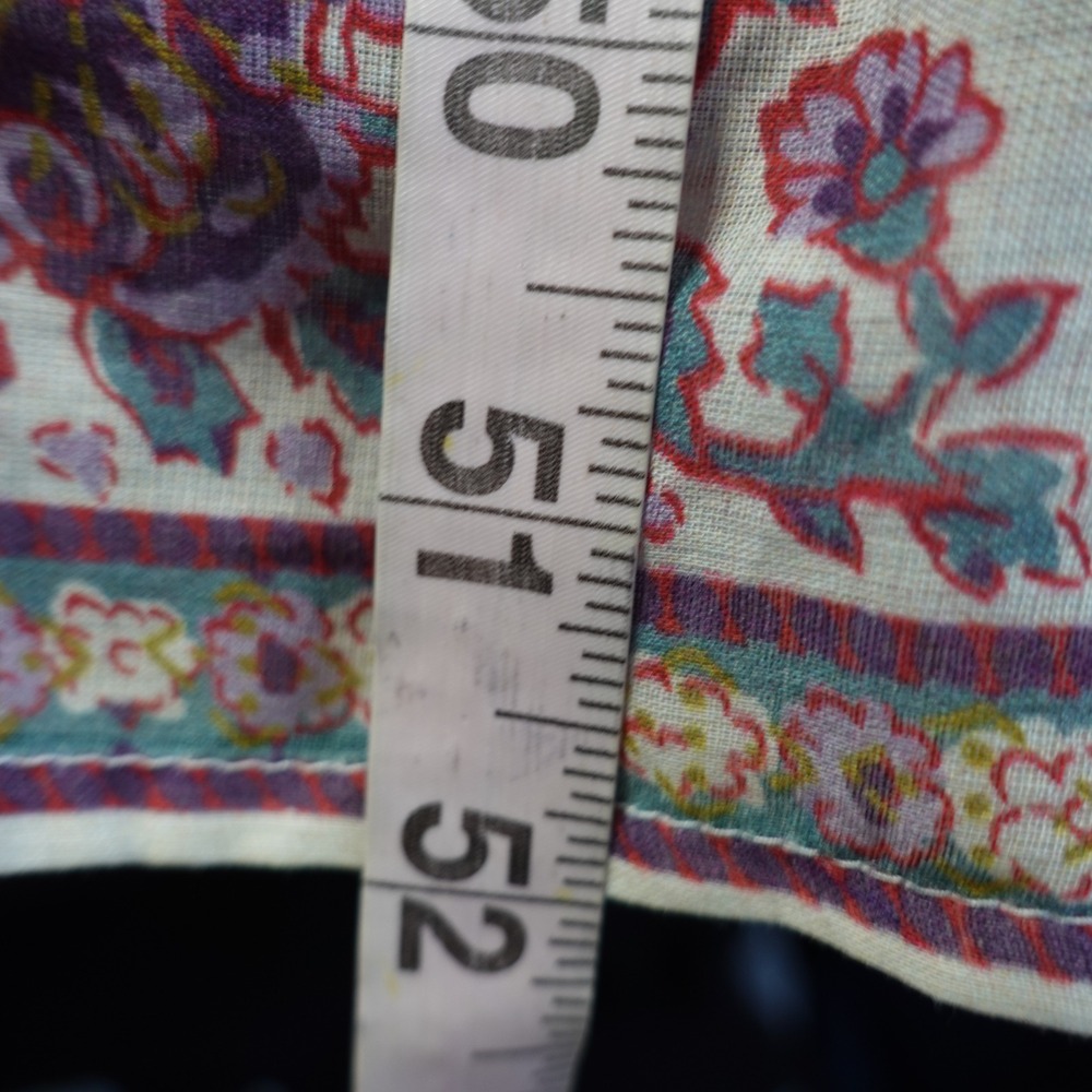 Sea New York Dress Womens 4 Blue Floral Smocked Tiered Maxi Boho Prairie Coastal - Picture 10 of 14